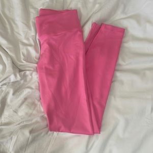 Never worn pink Nike leggings